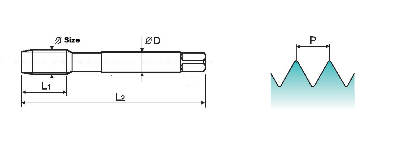 HSS-PM COMBO SPRIAL FLUTE TAPS FOR MULTI PURPOSE