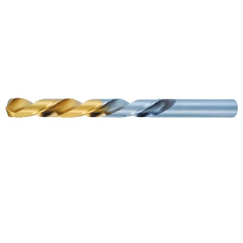 HSS-CO8% TWIST DRILLS STRAIGHT SHANK - TIN TIP COATED